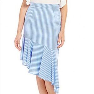 Gianni Bini striped midi skirt